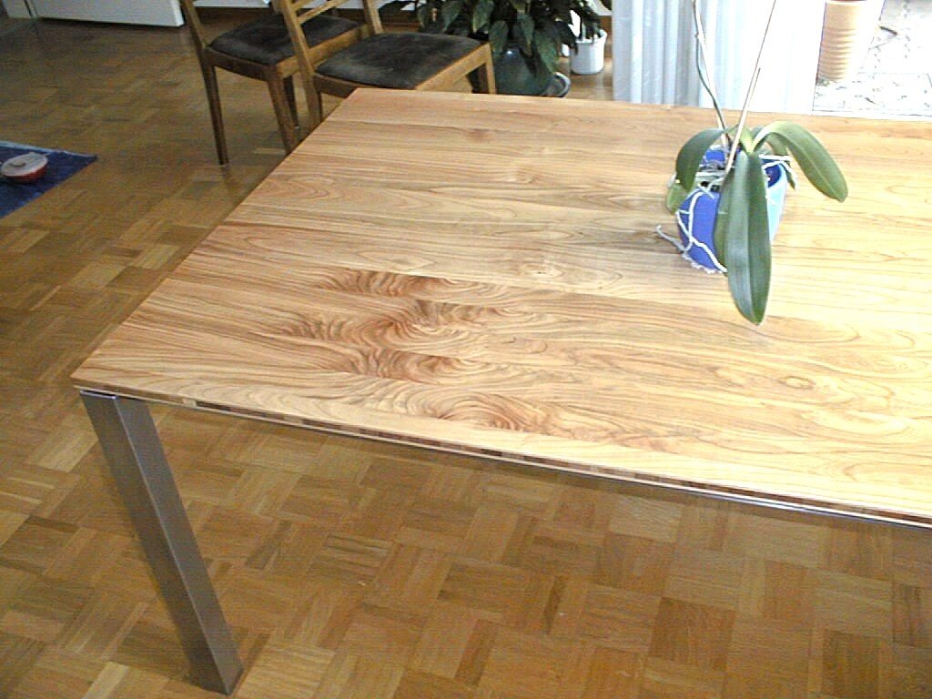 Tische in Eigenproduktion, Arbeitsbeispiel 3